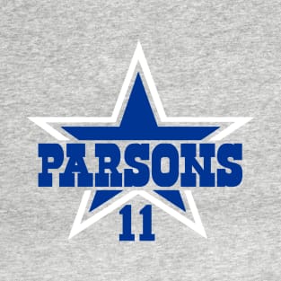 Parsons 11, Dallas Football themed T-Shirt